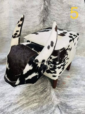 Cowhide cow or horse stools