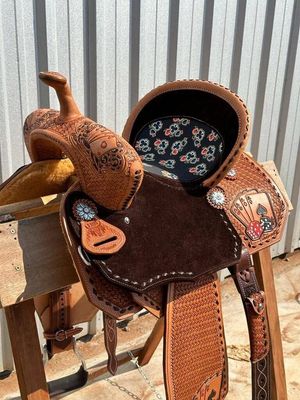 Barrel saddle- card design (Pre-order)