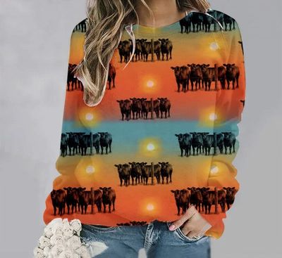 Cattle sweatshirt