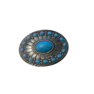 Turquoise belt buckle