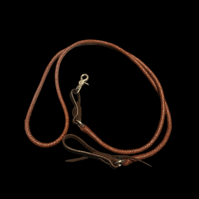 Braided roping reins