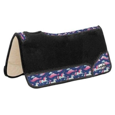 Unicorn saddle pad- Pink print