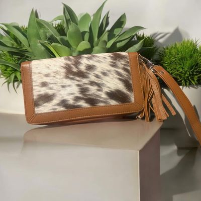 Ladies cowhide purse