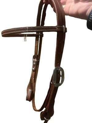 Quality leather quick change work bridle