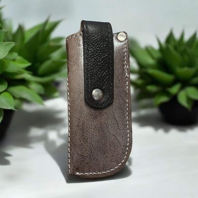 Pocket knife holder- cowhide