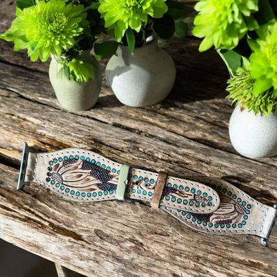 Iwatch band- sunflower tooling