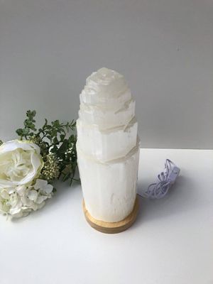 Selenite Lamp