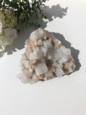 Apophyllite with Stilbite