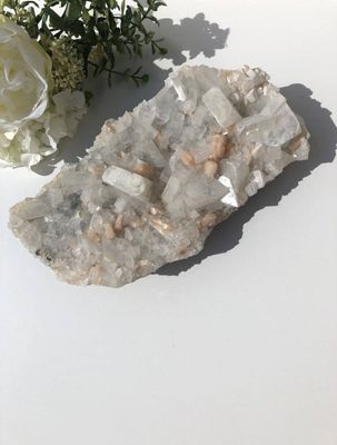 Apophyllite with Stilbite