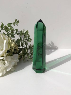 Rare Natural Green Obsidian