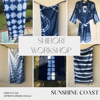 Introduction to Shibori Design &amp; indigo dyeing (Sunshine Coast)
