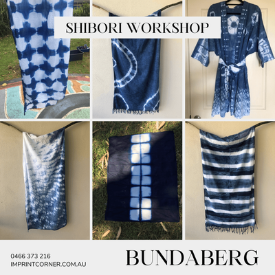 Bundaberg : Introduction to Shibori Design &amp; indigo dyeing