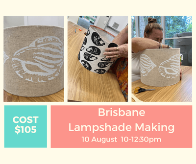 Make your own lampshade Workshop - BRISBANE