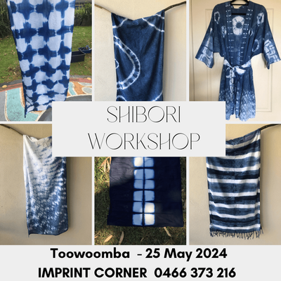 Toowoomba : Introduction to Shibori Design &amp; indigo dyeing