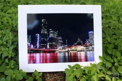 Cityscape of Brisbane print