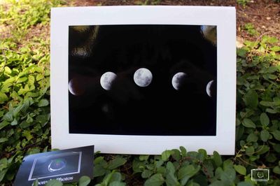 Moon phases print