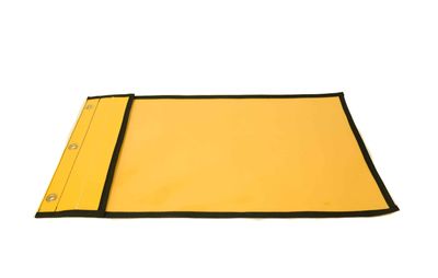Yellow A3 Document Pouch w/Eyelets