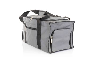 Grey Canvas Duffle Bag