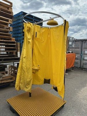 PVC Shower Curtain Set (2pc)