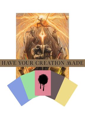 Commissioned Illustration and Card Sleeves (60,100,120)