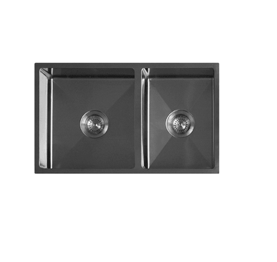Kitchen Sink | Q4 Undermount 1-3/4 Bowl Radial Corner Sink - 740L x 440W x 200D - TKS-300R