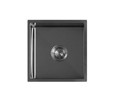 Kitchen Sink | Q4 Undermount Single Bowl Radial Corner Sink - 420L x 440W x 200D - TKS-100R