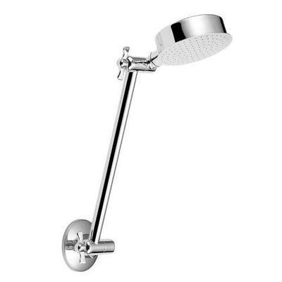 Shower | All Directional Shower with Arm - Swivel Nut - Chrome - Code: SH02SW