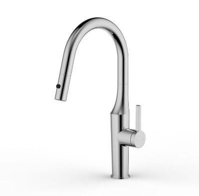 AQK Pull Out Style Dual Function Kitchen Sink Mixer | Brushed Nickel  | Code: AQK-202BN