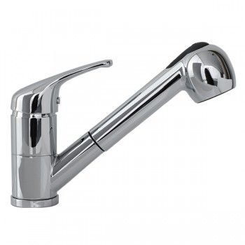 Laundry Tapware | Regency Pull-Out Spray Mixer - Chrome - Code: AH-214-1