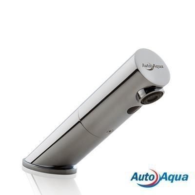 Auto-Aqua Sensor Tap - Battery Powered - Basin - Angle Outlet - Code: 100-0191