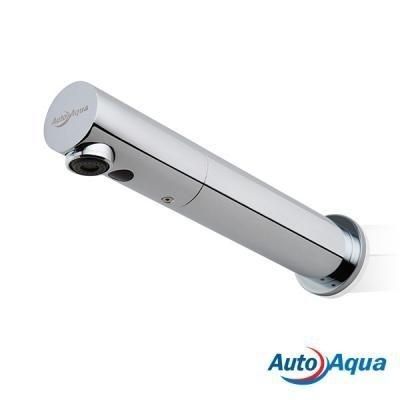 Auto-Aqua Sensor Tap - Battery Powered - Wall Mounted Outlet - Chrome - Code: 100-0193