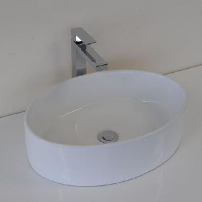 Basin | Oval 500x350x140 Above Counter - No Tap Hole - Code: TB-AC403