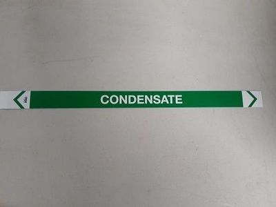 Condensate Labels - Medium 400 x 27mm- Qty 10 - Code: MAGM16