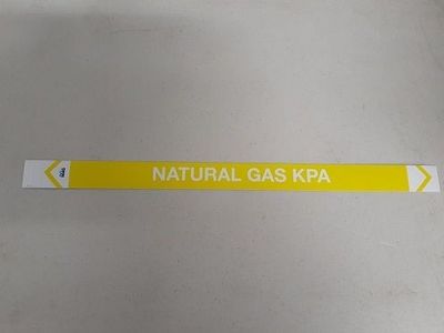 Natural Gas KPA - Large - 400 x 50mm - Qty 10 - Code: MAGL19