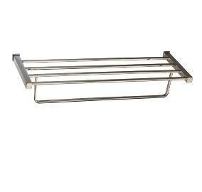 Chalcedony Towel Rack &amp; Rail - Brass - Chrome - Code: T2718