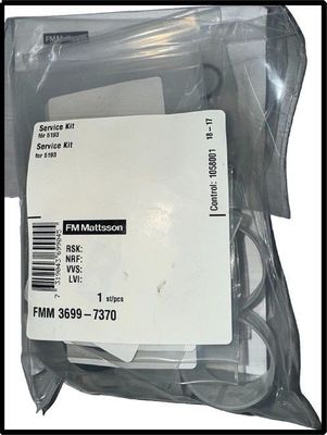 FM MATTSSON TMV 5193 Spare Part - 5-Year O-Ring Service Kit - Code: 3699-7370