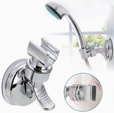 Shower | Suction Type Hand Shower Holder and Bracket - ABS - Code: HS-06ADH