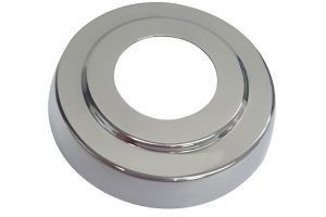 Cover Plate | Trouble Dome Top Wall Flange - Chrome - Code: CPTD32