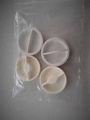 Bath Waste | 50mm Rubber Bath Plug - White-Grey- 4 Pack Mixed - Code: BPL-003