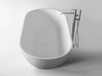 Bath | Aveo RS12-1700 Freestanding Stone Bath - 1700 X 850 X 500H - Stone - Code: RS12-1700