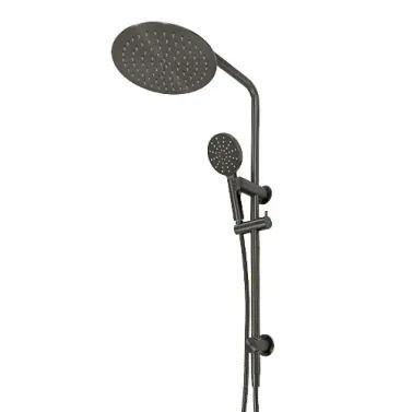 Shower l Novetti Shower on Rail Combo - Gun Metal - Code: TSR-N603GM