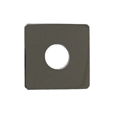 Cover Plate - 55mm Square-20mm ID Centre Hole-Square Corners-4.8mm Thick - Code: PT-H26CP