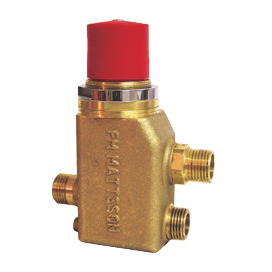 FM MATTSSON - Pressure Bal Thermostatic Mixing Valve - Raw - Code: 9230-8070