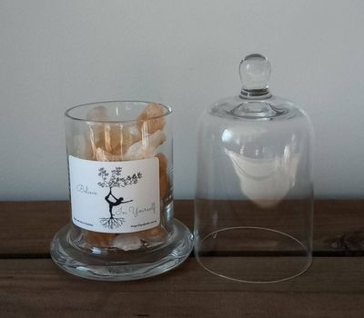 Believe in Yourself Citrine Crystal Cloche