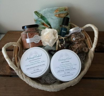 Angel Energy Grief Gift Basket - Pet Loss