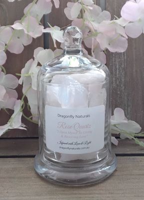 Rose Quartz Bell Jar
