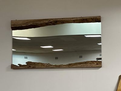 Spotted Gum Live Edge mirror