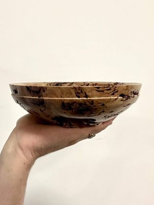 Blackbutt Burl Bowl- 17cm