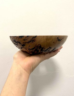 Blackbutt Burl Bowl- 17.5cm