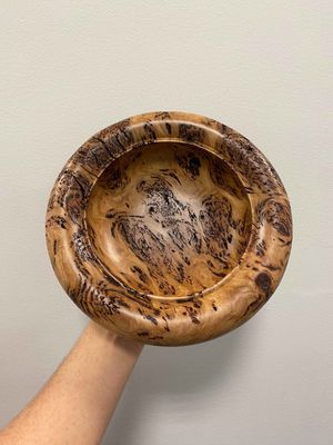 Blackbutt Burl bowl- 22cm